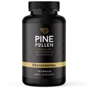 Surthrival: Pine Pollen Powder Capsules (180 Count), Wild Harowed, Energy & Endurance Reporation