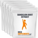 BelkSuplements.com Dandelion Root Extract Poader - Herbal Suplemen untuk Dukungan Liver & Digetical - Gluten Free - 500mg per Serving, Paket 5 (5 Kilogram - 11 Ibs)