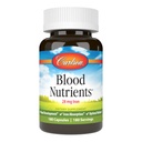 Carlson - Blood Nutrients, 28 mg Iron, Blood Development, Iron Absorpsi & Optimal Wellness, 180 Kapsul