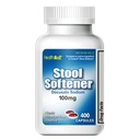 HealtA2Z ® Spool Softtener 124; Docuciate Sodium 100mg 124; Red & White Kapsules 12.4; Depensable 124; Gentle Constipation Relief (400 Counts)