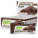 Bar MusclePharm Combat Sport, Chocolate Cake Flavor High Protein Bars, Combat Craures, Performance Fuel & Meet Energy Demands, 20g Protein dari Wey Protein, 5g Fiber, Gluten Free, 12 Bars