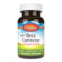Carlson - Super Beta Carotene, 25000 IU (15 mg), Vitamin A sebagai Beta Carotene, Bioactive Form, Vision Health, Healthy Skin, 100 Softgels