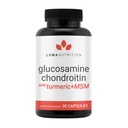 Luma Nutrition Glucosamine Chondroitin MSM - Turmeric, Boswellia - Premium Suplemen - untuk Pria dan Wanita - Tambahan Bersama - 90 Kapsul