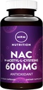 MRM N-Acetyl-Cysteine (NAC) 600mg 124; Antixoidant 124; Referatory Health 126; Mitokondrial Health 124; Vegan + Gluten- Free 124; 60