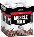 Muscle Milk Genuine Shake, Chocolate, 25g Protein, 11 Fl Oz (Paket 4)