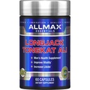 ALLMAX Esenitials LongJack Tongkat Ali - 60 Capsules - Men 's Health Supplement