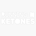 Magnet Running On Ketones Keto Diet Gym Workout Magnet Vinyl Magnetic Sticker Ukuran 5 "