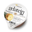 GelaTein Plus Pineapple: 20 gram Protein. Ideal untuk Diet Cair Bersih, menelan makanan, Dialysis dan Onkologi. Great pre atau Postout Snack. (36 Pack)...