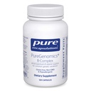Encapsulasi PureGenomics B-Complex - Broad Spectrum B Vitamin Dukungan untuk Ekspresi Genetik, Fungsi Cellular, Produksi Hormone & Energy Metabolisme * - dengan Vitamin B12 & B6120 Capsules