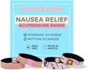 Morning Sickness Relief Wristals 124; Acupressure Anti Nausea Bands for Pregnancy Nausea Relief, Permisionaris Pertama Esgnancy (2 Sets) (Medium)