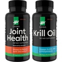 Daiwa Joint and Krill Oil Suplement Pack - Omega 3 Krill Oil Capsules with Herbal Blend, 2-in- 1 Formula la