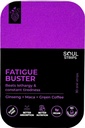 Soul Strips Fatigue Buster - Ginseng, Maca, Green Coffee, Energy Booster, Reduces Mental & Fisik Fatigue, Quick Absorb, Mixed Berries Flavor, Traveler - Friendly, 30 Fait-Dissolding Strips Pack