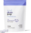 good.clear.goop Wellness The Skinaspiration Beauty Chews 124; Dieter Suplement for Glowing Skin Skin 124; Vitamin E & Niacin 124; Orange Nectarine Flavored 124; Enhances Skin Care Routine 124; Paket dari 30 Chews 124; Vegan