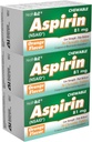 HealtA2Z ® Aspirin 81mg 124; Low Power Chewable Tablets 12.4; Relief nyeri & Fever Reducer 14; Orange Flavor 126; Reduces Minor Acches, Headlache & Muscle Pain 124; 36 Count (Paket 3)