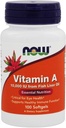 Sekarang Foods, Vitamin A, 10.000 IU, 100 Softgels