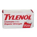 Tylenol Reg Strngth 100m Ukuran 100ct Tylenol 325 Mg Reguler Kekuatan Reliever