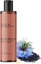 Life & Pursuits Organic Black Seed Oil (Kalonji) - 100% Murni, Natural, Cold Press 124; Sumber Alam dari Thymoquinone & Omega 3 6 9; Antioksidant untuk Dukungan Imune, Rambut & Skin (6,8 Fl Oz)