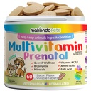 Anjing Prenatal Vitamin - Multivitamin, Acid Folic, Kalsium, Besi, Minetary dan Acids Amino. Ideal untuk Pregnant, Breastfeating dan Newborn Pets - Suplemen Anjing Senior, Puppy Multi Vitamin Lengkap.