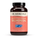 Dr. Mercola Wild Caught Alaska Salmon Oil, 30 Sermon (90 Kapsul), Omega-3s, Dietary Supplement, Support Healthy Brain & Cognitive Fungsi, Non-GMO, MSC Certifikasi