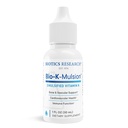 Biotika Research Bio K Mulsion Liquid Canain K Drops - 500 mcg / S - Vitamin K1 phytonadione untuk Dewasa - VIT Tambahan - Bones Kuat, Heart Health, Clotting Dukungan Darah, 1 fl oz