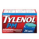 Tylenol- PM, Ekstra Kekuatan Caplets, 24 Count