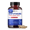 VITAL HERBAL Liposal Benfotiamine dengan Alpha Lipoic Acid - Maksimum Potency- Dukung Kesehatan Metabolisme - Dibuat di Amerika Serikat