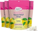 Sweet Pie Organics Pregnancy Nausea Relief Drops, Soothe First Triester Morning Sickness, Lemon Flavor, 30 Count, 4 Pack