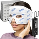 CREALRILL Heated Sinus Tekanan Relief Mask Sinus Haeating Pad for Face, Migraine Mask for Headache Relief
