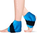 2 Ankle Ice Pack Lick for Sweelling, Reconable Gel Ice Pack for Ankle Injuries, Cold Compress Therapy for Foot Pain Relief, Achilles Tendonitis, Plantar Fasciitis, Sprains