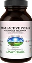 Maxi Health Active Pro-10 Kids Probiotic Chewables - 15 Strains for Digetical & Ammune Health -10 Milyar Probiotic Blend - Free, Kosher - Support Gut Health, Vegetarian - 60 ct (Shelf Stable)