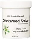 Chickweed Salve 4OZ * 100% Pure * All Natural Organic No Addonitives * Soothing Anti Itch Cream * provides Relief from Dry Skin