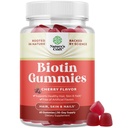 Natural Biotin Gummies for Hair Growth