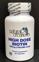 Tinggi Dose Biotin 100mg (100,000mcg)