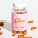 Bronzebody ® GLOW Capsules Akselerasi Tanning Vegan Vitamin A Tocotrienols Antioxidas Melanin Collagen Urucum (RouCOU, Annatto, Bixin, Urucu) Herbal Tambahan Detoxitive Bebas (60ct)