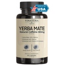 Yerba Mate 1400mg - Magic Natural Caffeine & Energy Suplemen USA Made & Tested * High Potency Enhanced with Taurine and Vitamin B Complex - 60 Capsules