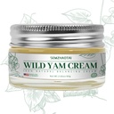 Organik Wild Yam Cream - Hormone Saldo & Menopause Relief, Support Hot Flashes & Night Sweats, 2.82 oz - Dirancang untuk Pasar AS oleh SEMZHAOTAI