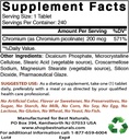 Chromium Picolinate 200 mcg & Vitamin K2 (MK7) dengan D3