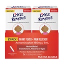 Little Remedies Fever & Pain Reliever, Natural Berry Flavor, 2 Fl Oz (Paket 2)