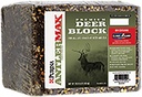 Purina AntlerMax 124; Water- Resistant Deer Feed Block 14; Diet- Enrichment untuk Antler Growth 124; 33 Pound (33 lb) Blok