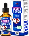 Perawatan Kennel Cough untuk Anjing & Kucing - Cough Dog Suppresan Membantu Allergies, Runny Nose, Sneezing - untuk All Breeds & Sizes - Mullein Leaf dan Calendula - 2 Oz