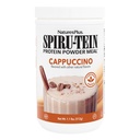 NaturesPlus SPIRU-TEIN Shake - Cappuccino Flavor - 1.1 lbs, Spirulina Protein Powder - Plant Based Meal Replacement, Vitamin & Minemins For Energy - Vegetarian, Gluten- 16 Servings