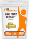BulkSuppliments.com Noni Fruit Powder - Noni Fruit Suffood Powder - Gluten Free, 500mg per Serving, 1kg (2.2 lbs) (Paket 1)