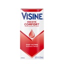 Visine Red Eye Comfort Redness Eye Drops to Help Relieve Red Eyes Because to Minor Eye Irrytations Fast, Tetrahydrozoline HCI, 0.5 FM