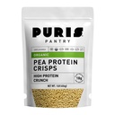 Krips Organik Pea Protein, Tersertifikasi Organik Pea Isolasi, Keto Protein Crunch, Membuat 100% di Amerika Serikat, Non-GMO, Bebas Gluten, Tanpa Gula, Tanpa Soy, Protein 18g, 7g Carbs, Unflashed