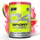 Selucu C4 Sport Kekuatan Pra Workout - NSF Bersertifikat untuk Sport - Beta- Alanine, Creatine, Kafein 200 mg - Suplemen Energi Bebas Gula untuk Pria & Perempuan - Semangka, 20 Servis