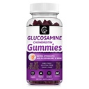 Glucosamin Chondroitin Gummies with MSM & Elderberry - Extra Power Mobility & Flexibility Dupport, Antioksidant Immune Supplemen Perempuan & Pria