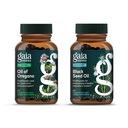 Minyak Gaia Herbs dari Oregano - Imune dan Antioksidan Suplemen Dukungan - 60 Vegan Cair Phyto- Capsules & Black Benih Minyak - Lung, Repiratory, dan Antioksidant Dukungan - 60 Vegan Cair Phyto- Capsules (2
