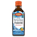 Carlson - The Very Finest Fish Oil, 1600 mg Omega- 3s, Liquid Fish Oil Suplemen, Norwegia Fish Oil, Wild- Caught, Sudivable Oil Limid Fish, Orange, 6.7 Fl Oz