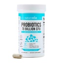 NatureWise Progories 70 Milyar CFU - 17 Strains + Organic Pregities - Ammune, Digetical & Gut Health Support for Women & Men - Vegetarian, Gluten- Free, Non-GMO - 60 Capsules [Persediaan Dua Bulan]