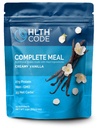 HLTH Code Complete Meal Replacement Shake - Healthiest Meal Replacement = Healthiest You 124; Keto Friendly 124; High Protein 124; Low Carb 124; Collagen 124; Gluten Free Season Vanilla Flavor (15 porsi)